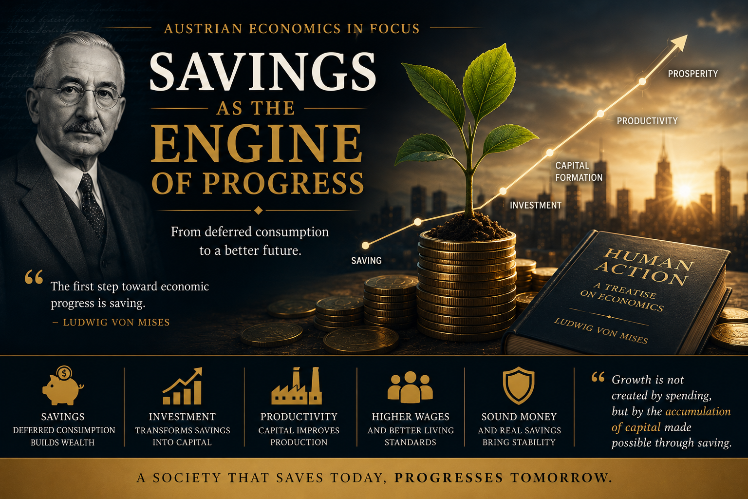 Savings as the Engine of Progress